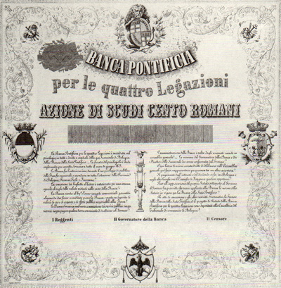 Banca Pontificia per le quattro Legazioni