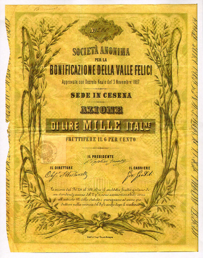 Società Anonima per la Bonificazione della Valle Felici