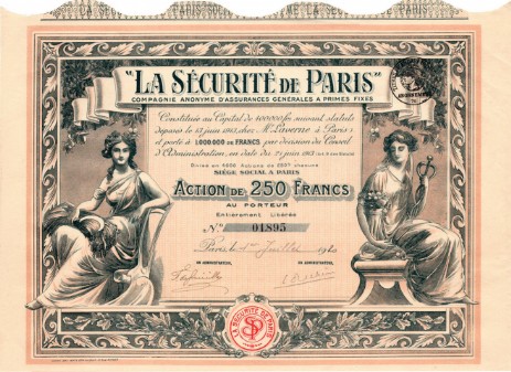 La Sécurité de Paris La Sécurité de Paris