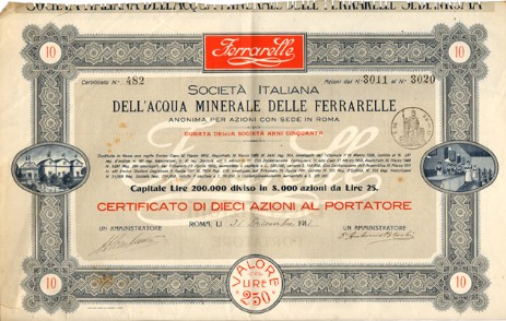 Società Italiana dell'Acqua Minerale delle Ferrarelle