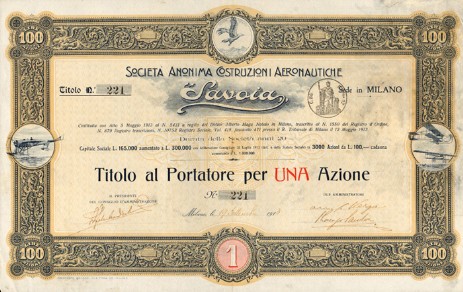Società Anonima Costruzioni Aeronautiche Savoia Società Anonima Costruzioni Aeronautiche Savoia