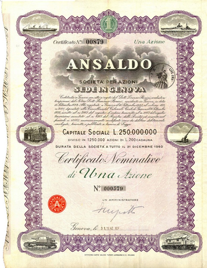 Ansaldo S.p.A. Ansaldo S.p.A.