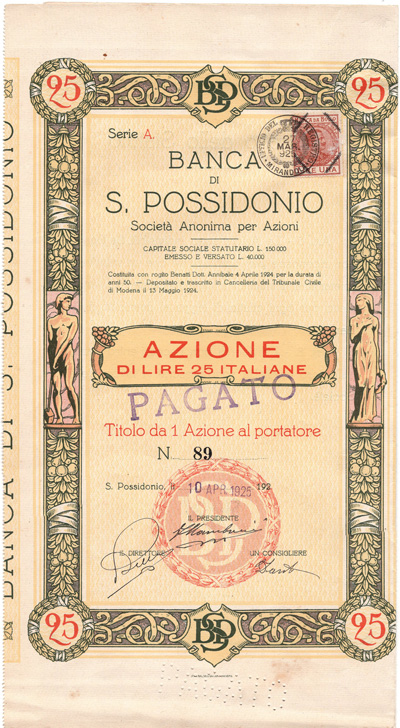 Banca di S. Possidonio Banca di S. Possidonio