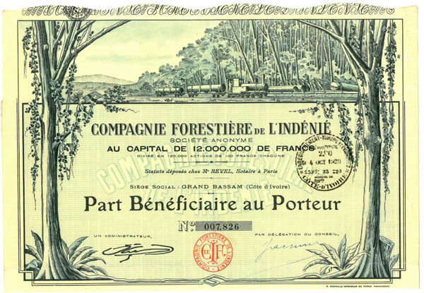 Compagnie Forestière de l’Indénié Compagnie Forestière de l’Indénié