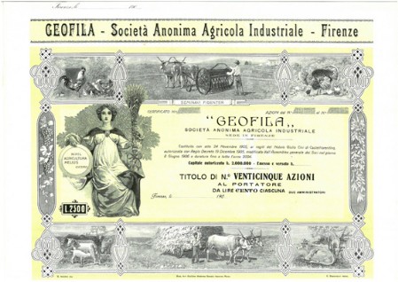 Geofila - Società Anonima Agricola Industriale Geofila - Società Anonima Agricola Industriale