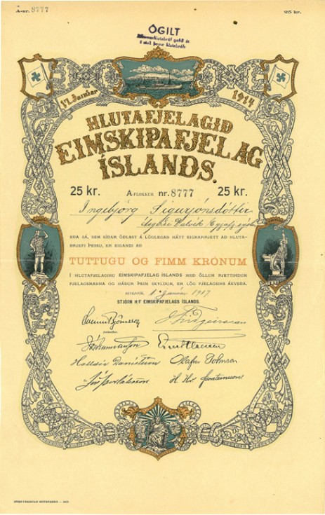 Hlutafjelagid Eimskipafjelag Islands Hlutafjelagid Eimskipafjelag Islands