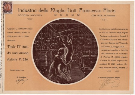 Industria della Maglia Dott. Francesco Floris Industria della Maglia Dott. Francesco Floris