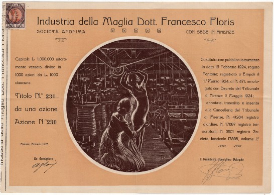 Industria della Maglia Dott. Francesco Floris Industria Maglia Floris