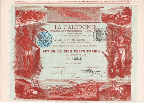 La Calédonie La Calédonie