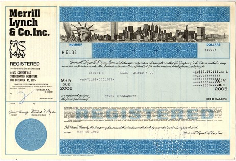 9¼% Merrill Lynch & Co. Inc. 