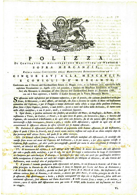 Conferenza delli Magistrati Eccellentissimi de’ Cinque Savj alla Mercanzia, e Consoli de' Mercanti Conferenza delli Magistrati Eccellentissimi de’ Cinque Savj alla Mercanzia, e Consoli de' Mercanti