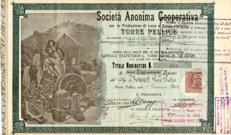 S.A. Cooperativa per la Produzione di Luce e Forza elettrica S.A. Cooperativa per la Produzione di Luce e Forza elettrica
