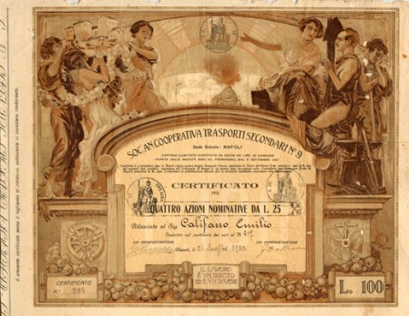 Soc. An. Cooperativa Trasporti Secondari n. 9 Soc. An. Cooperativa Trasporti Secondari n. 9