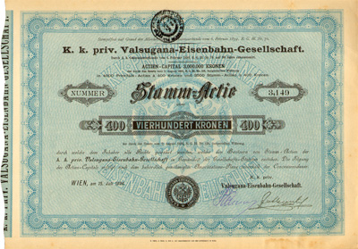 K. K. Priv. Valsugana-Eisenbahn-Gesellschaft