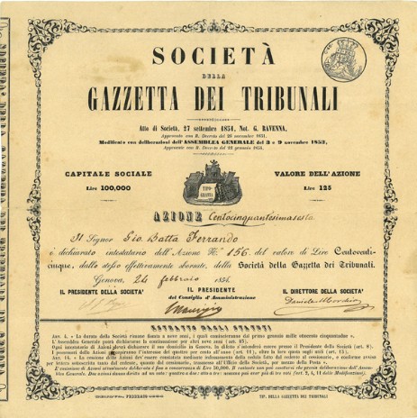 Società della Gazzetta dei Tribunali 