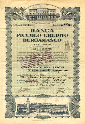Banca Piccolo Credito Bergamasco Banca Piccolo Credito Bergamasco