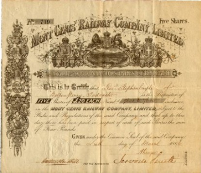Mont Cenis Railway Company Limited Mont Cenis Railway Company Limited