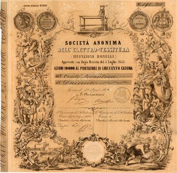 Società Anonima dell'Elettro - Tessitura Società Anonima dell'Elettro - Tessitura