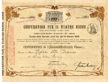 Cooperativa per il Teatro Nuovo Cooperativa per il Teatro Nuovo