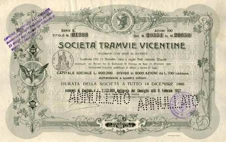 Società Tramvie Vicentine Società Tramvie Vicentine