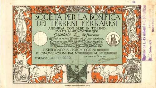 Soc. Bonifica Terreni Ferraresi Soc. Bonifica Terreni Ferraresi
