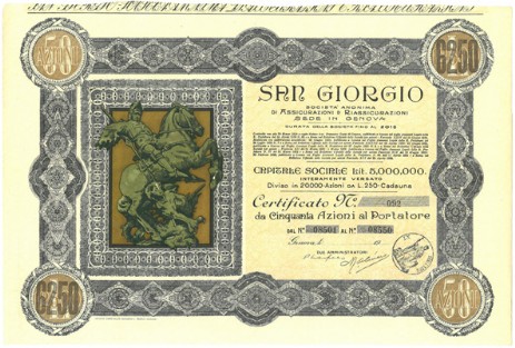 San Giorgio - Società Anonima di Assicurazioni e Riassicurazioni San Giorgio - Società Anonima di Assicurazioni e Riassicurazioni