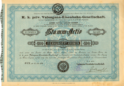 K. K. Priv. Valsugana-Eisenbahn-Gesellschaft