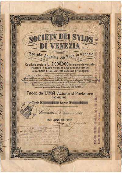 Società dei Sylos di Venezia